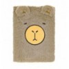 Блокнот плюшевый CAPYBARA 20, А5, 80 л., ячейка, ассорти, KIDS Line, ZB.700041