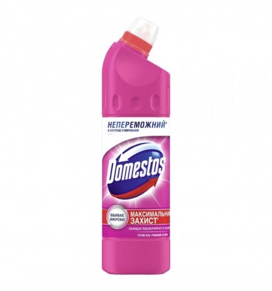 Засіб чистячий для туалету DOMESTOS 750мл Рожевий Шторм, dm.79063