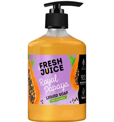 Мыло жидкое Fresh Juice Royal Papaya New fj.35348, 460мл
