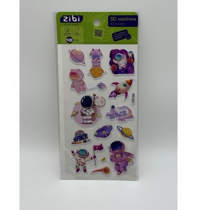 3D наклейки Розовые космические мечты 18 см, KIDS Line ZB.63340