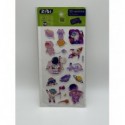 3D наклейки Розовые космические мечты 18 см, KIDS Line ZB.63340
