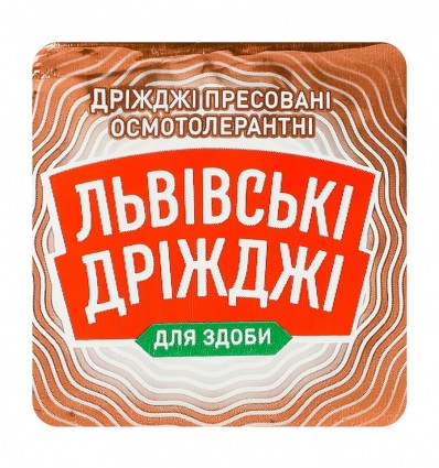 Дрожжи Львовские дрожжи Премиум хлебопекарные прессованные для сдобных изделий 24 х 42г