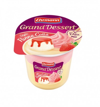 Десерт Ehrmann Grand панакота 4,3% 190г