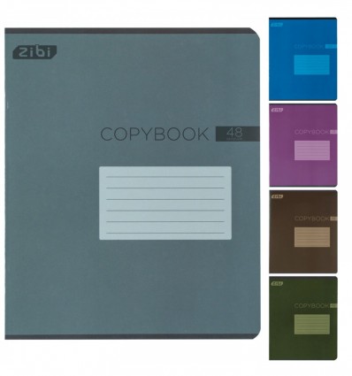 Зошит учнівський загальний Monochrome, 48арк., клітинка, асорті ZB25.1784K