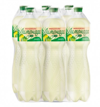 Напиток Моршинская Лимонада Мохито среднегазов 6 х 1.5л