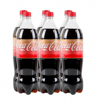 Напій безалкогольний Coca-Cola Vanilla 6 х 1.25л