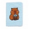Блокнот плюшевый CAPYBARA 2, А5, 80 л., ячейка, ассорти, KIDS Line, ZB.700016
