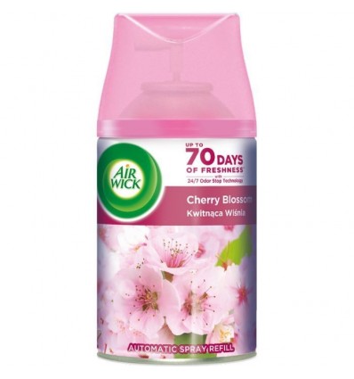 Освежитель автоматический AIRWICK Fmatik, сменный баллон "Вишневый цвет" 250 мл b.70997