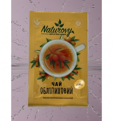Чай-сашет конц. "Облепиховый" 50г ТМ "Naturovy" (16 шт/шоубокс), nt.10105