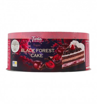 Торт Tarta Black forest cake бисквитный 450г