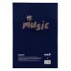 Тетрадь для нот Kite Rock&Loud K26-404, A4, 20 листов