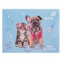 Зошит для нот Kite Studio Pets, А5, 20 аркушів
