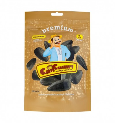 Семена подсолнечника Сан Саныч Премиум L жареные 140г