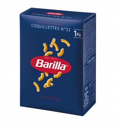 Barilla Макарони Coquilettes з твердих сортів пшениці 1кг
