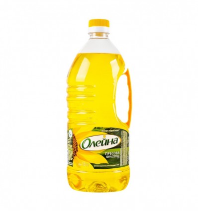 Олія соняшникова Олейна Пресова рафінована 1.8л