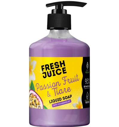 Мило рідке Fresh Juice Passion Fruit&Tiare New fj.35331, 460мл