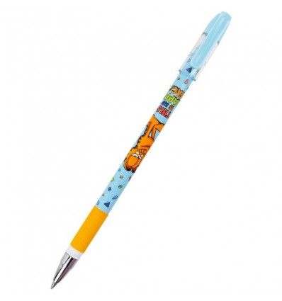 Ручка гелевая "пиши-стирай" Kite Garfield GF26-068, синяя