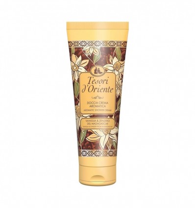 Крем-гель Tesori d`Oriente Ваніль/Імбир парфумований для душу 0.25л