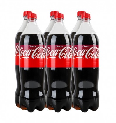 Напій б/а Coca-Cola Cherry с/газ на ароматизаторах 6 х 1.25л