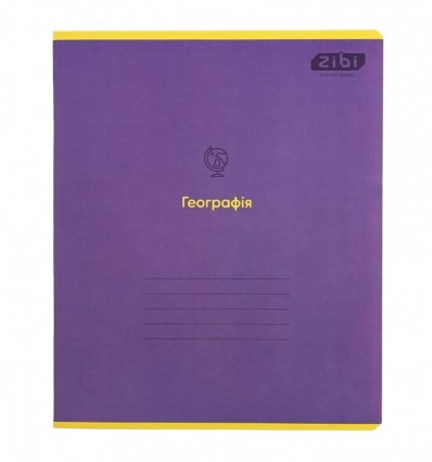 Тетрадь ученическая MONOCHROME ZB.1733-39, 36 л., клетка, география