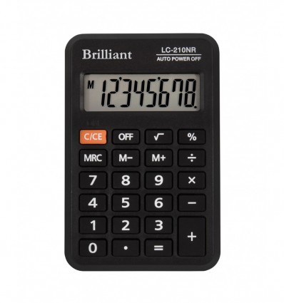 Калькулятор кишеньковий LC-110NR 8р., 1-пит..