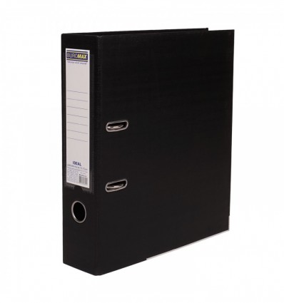 Реєстратор двосторонній А4, 70/75 мм, IDEAL BM.3019-01с, чорний