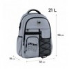 Рюкзак GoPack Education Teens GO26-184L-2, серый