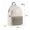 Рюкзак GoPack Education Teens GO26-141L-1 бежевый, коричневый