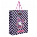 Пакет бумажный подарочный Kite Kuromi HK25-266-2, 26х32см