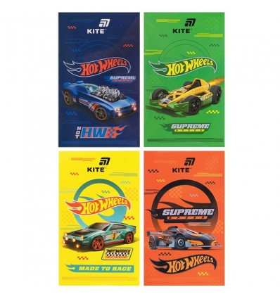 Блокнот-планшет Kite Hot Wheels HW26-195 A6, 50 листов, нелинированный