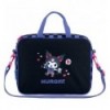 Школьная текстильная сумка А4, Kite Kuromi HK26-589-1