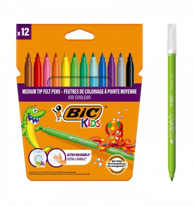 Фломастеры "Kid Coleour" bc975110, 12 цветов