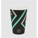 Стакан паперовий, 340мл, "Just Drink", BUROCLEAN 50штуп (1080060)
