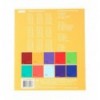 Тетрадь ученическая общая KIDS MONOCHROME ZB.1705-11, 48 л., клетка, геометрия