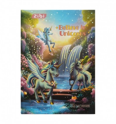 Дневник школьный UNICORN MAGIC ZB.13765-07, В5, 40л, тверд. обкл.