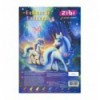 Набор цветного картона и бумаги UNICORN ZB.1968-07, А4, 9 л. картона + 9 л. бумагу