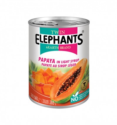 Папая Elephant шматочки в легкому сиропі 565г