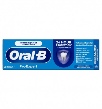 Oral-B Паста зубна Pro Expert Професійний Захист з очищуючими кристалами 0.075л