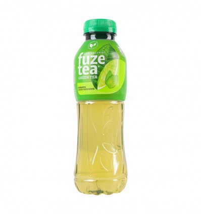 Напій безалкогольний Fuzetea негазований пастеризований з екстрактом зеленого чаю та смаком лайма-м`