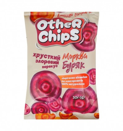 Other Chips Чипсы из свеклы и моркови 30г