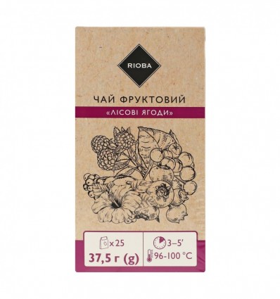 Чай Rioba Лесные Ягоды 25п