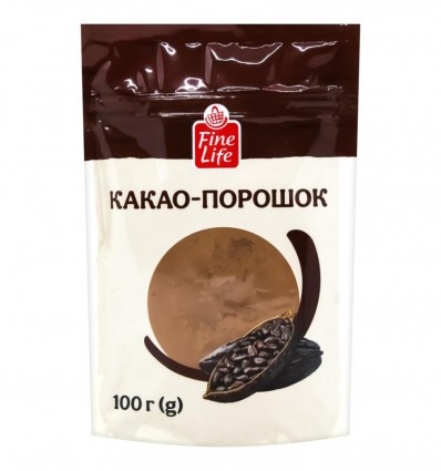 Какао-порошок Fine Life 100г