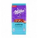Milka Шоколад Екстра молочний з мигдалем, фундуком та шматочками кокосового печива 130г
