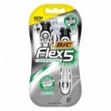 Bic Бритва Flex 5 Sensitive мужская 5лез 3шт