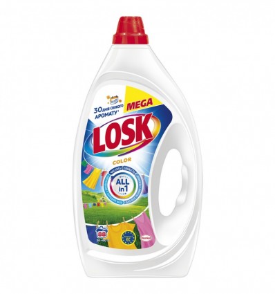 Losk Гель для кольорових речей 3,96л 88 циклів прання
