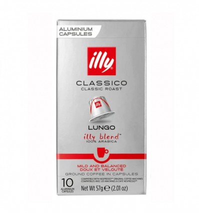 Кава в капсулах Illy Classico Lungo 10шт