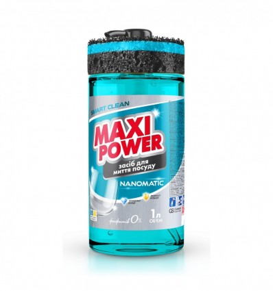 Maxi Power Nanomatic Засіб для миття посуду 1л