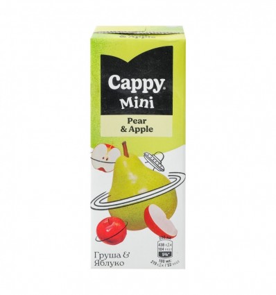 Нектар Cappy Mini Груша-яблуко 200мл