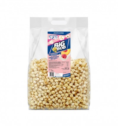Big Bob Попкорн зі смаком Фруктовий йогурт 500г
