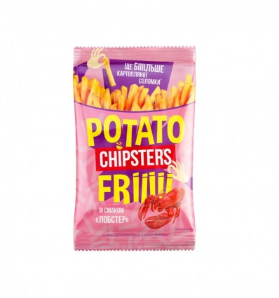 Chipster`s Соломка картофельная соленая со вкусом Лобстер 70г